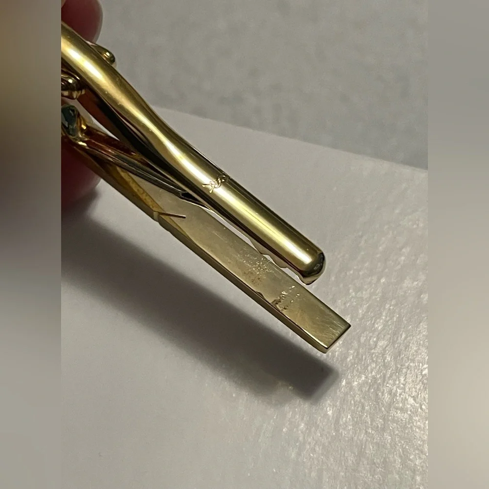 YSL Two‎ Tone Tie Clip